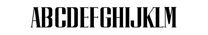 HOLOGRAM - Display Serif Font UPPERCASE
