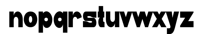 HOQUEEN BLONDER Font LOWERCASE