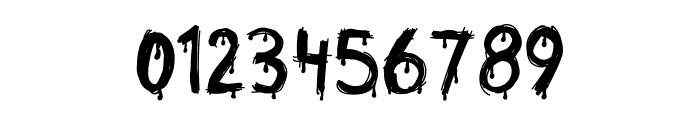 HORROR 666 Regular Font OTHER CHARS