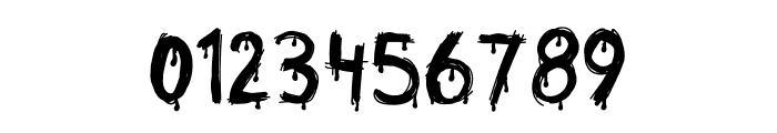HORROR 666 Font OTHER CHARS