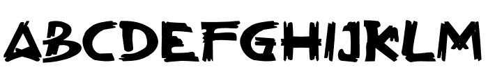 HORROR VILLAGE Font UPPERCASE