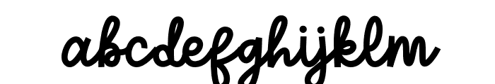 HT Daisy Delight Script Font LOWERCASE