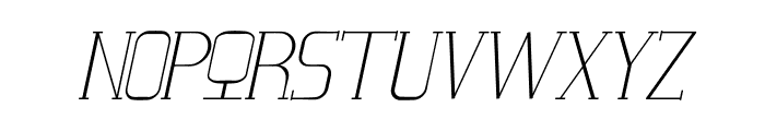 HUNTSVILLE Italic Font UPPERCASE