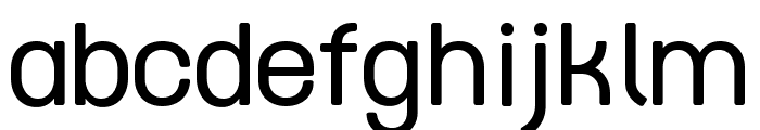 HURetroround Regular Font LOWERCASE