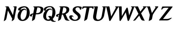 HURosette Bold Font UPPERCASE