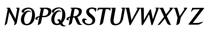 HURosette SemiBold Font UPPERCASE