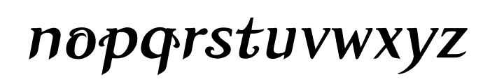 HURosette SemiBold Font LOWERCASE