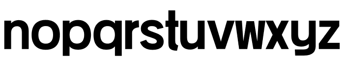 HUSansans Medium Font LOWERCASE