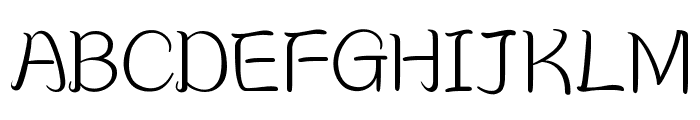 HUSuryeo Light Font UPPERCASE