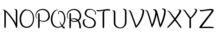 HUSuryeo Light Font UPPERCASE