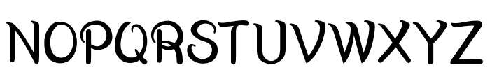 HUSuryeo Regular Font UPPERCASE