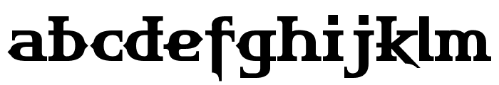 HUThegameKR Regular Font LOWERCASE