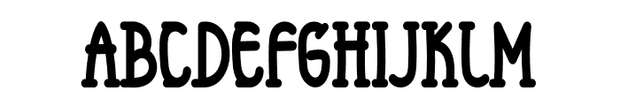 HYUUK Font UPPERCASE