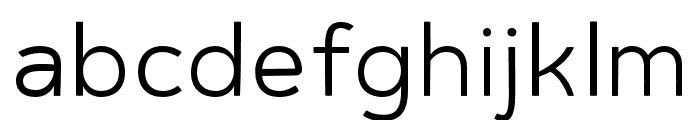 Habanera-Light Font LOWERCASE