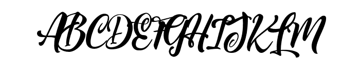 Habanera-Regular Font UPPERCASE