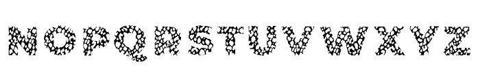 Habbit-Regular Font UPPERCASE