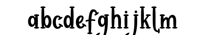 Habede Italic Font LOWERCASE