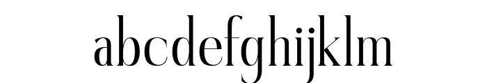 Habemfi Font LOWERCASE