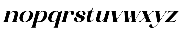 Hacburk Matrositia Serif Italic Font LOWERCASE