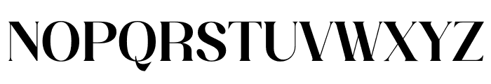 Hacburk Matrositia Serif Font UPPERCASE