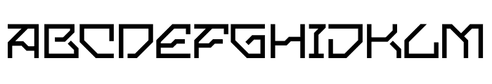 Hackd Font LOWERCASE