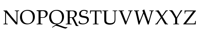 Hacrley Serif Regular Font LOWERCASE