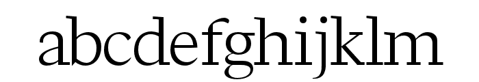 Haddie-regular Font LOWERCASE
