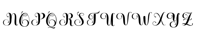 HadestaVintage Font UPPERCASE