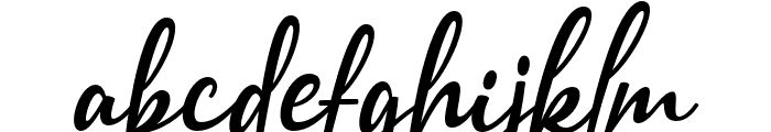 Hadimon Regular Font LOWERCASE