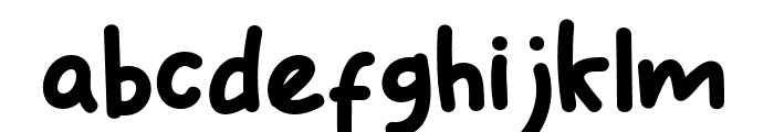 Hadion Regular Font LOWERCASE