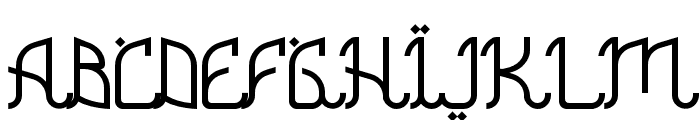 Haejrah Font UPPERCASE