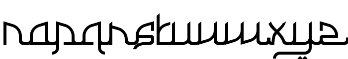 Haejrah Font LOWERCASE