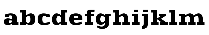 Haeock-ExtraBold Font LOWERCASE