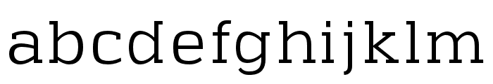 Haeock-Light Font LOWERCASE