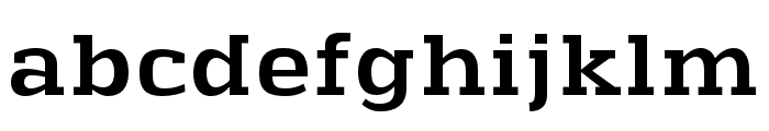 Haeock-SemiBold Font LOWERCASE