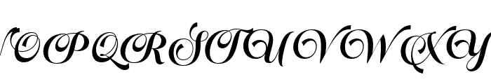 Haerins Regular Font UPPERCASE