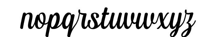 Haesley-Regular Font LOWERCASE