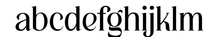 Hafigde Font LOWERCASE