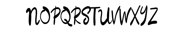 Haflesia Amstong Regular Font UPPERCASE