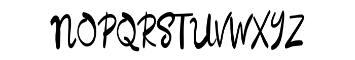 HaflesiaAmstong-Regular Font UPPERCASE