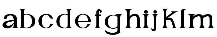 Haganes Regular Font LOWERCASE