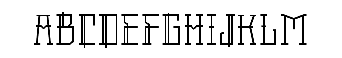 Hagen-Style Font UPPERCASE