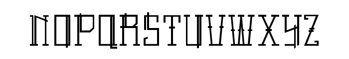 Hagen-Style Font UPPERCASE