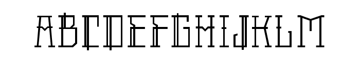 Hagen-Style Font LOWERCASE