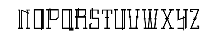 Hagen-Style Font LOWERCASE