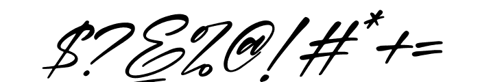 Hageton Italic Font OTHER CHARS