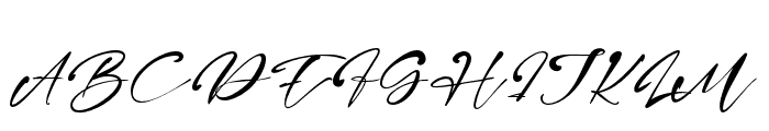 Haggerty Font UPPERCASE