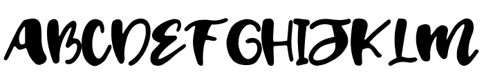 Hagia Signal Font UPPERCASE