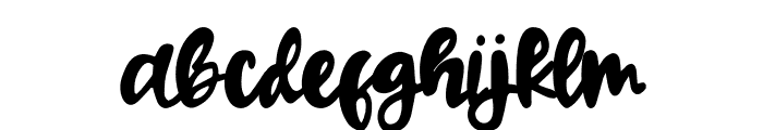 Hagia Signal Font LOWERCASE