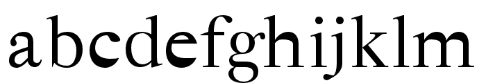 Hagito-Regular Font LOWERCASE